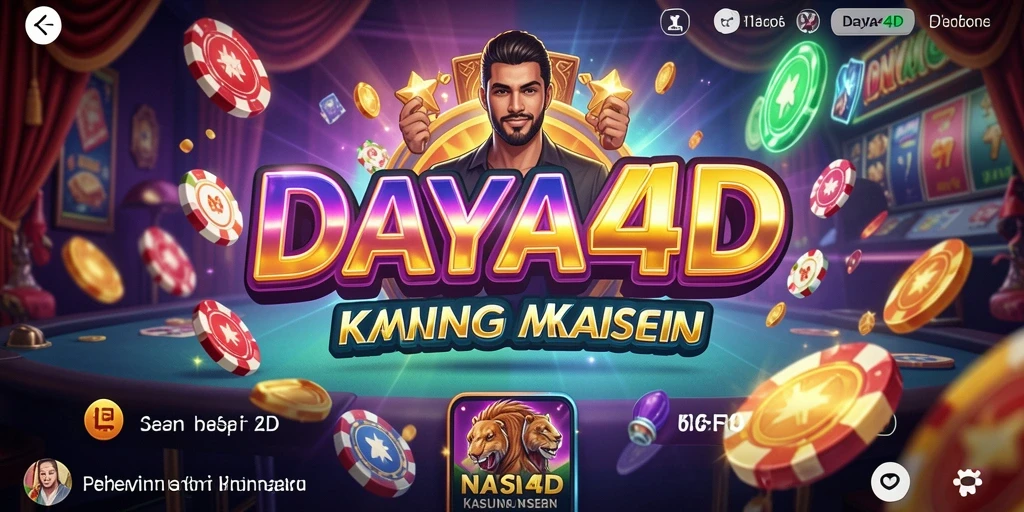 Screenshot utama DAYA4D menampilkan gameplay Kasino yang seru dan menarik.