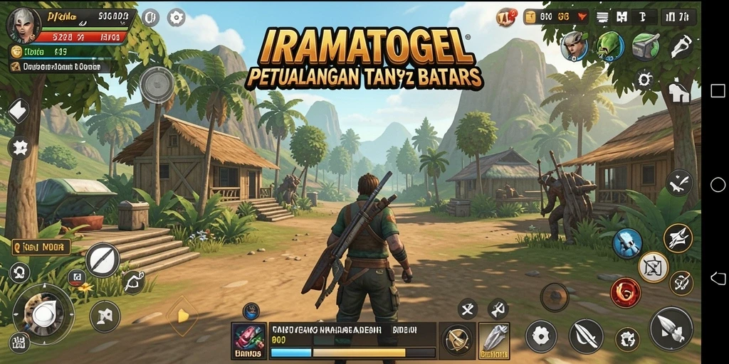 Tampilan menakjubkan dari gameplay <strong>IRAMATOGEL</strong> di dunia terbuka yang eksploratif.