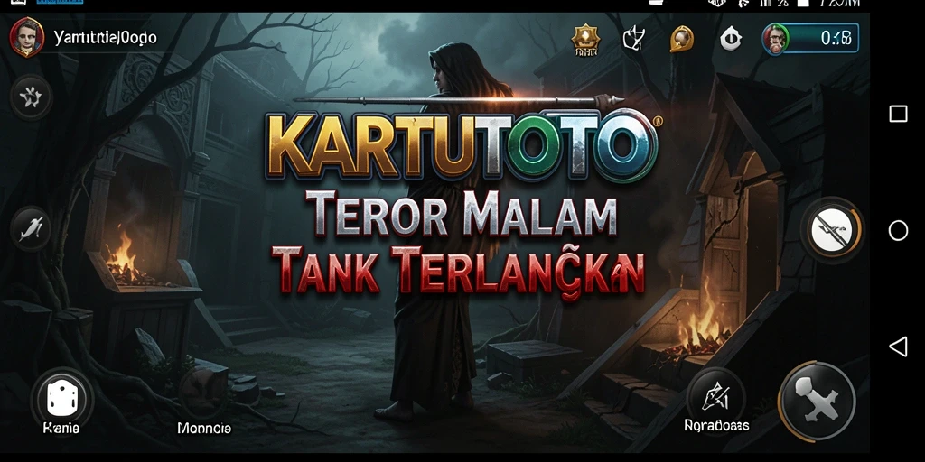 Screenshot menampilkan suasana mencekam dalam game KARTUTOTO.