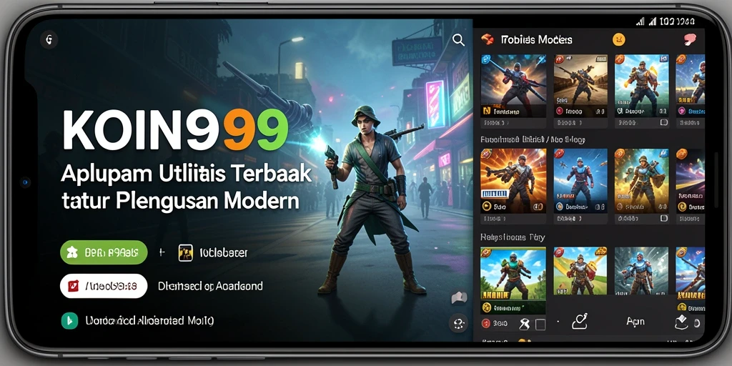 Tampilan antarmuka KOIN99 yang user-friendly dan fungsional.