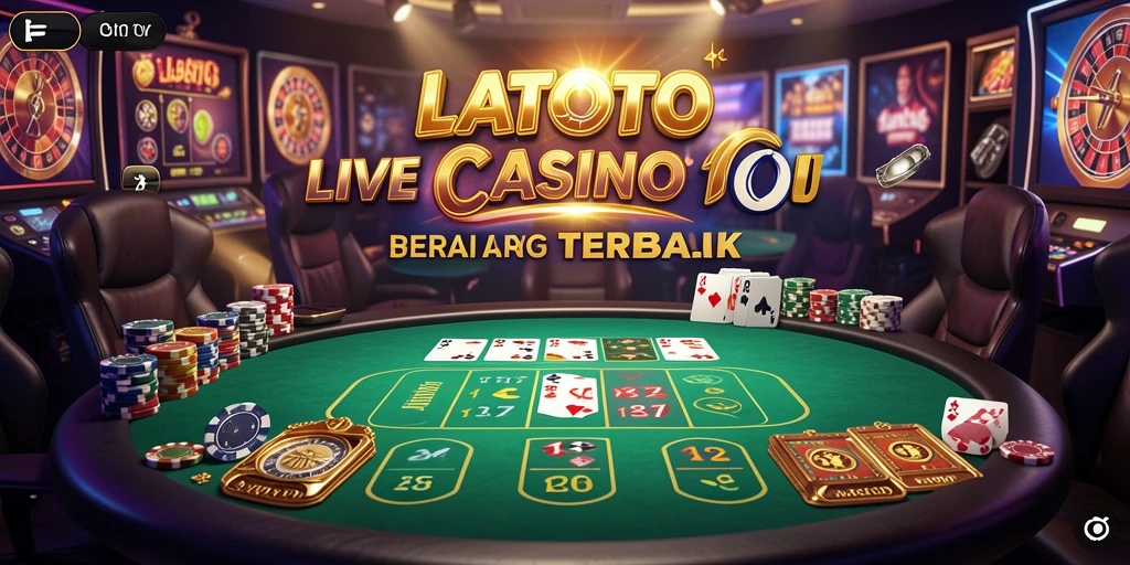 Tampilan gameplay LATOTO yang menegangkan di Live Casino.