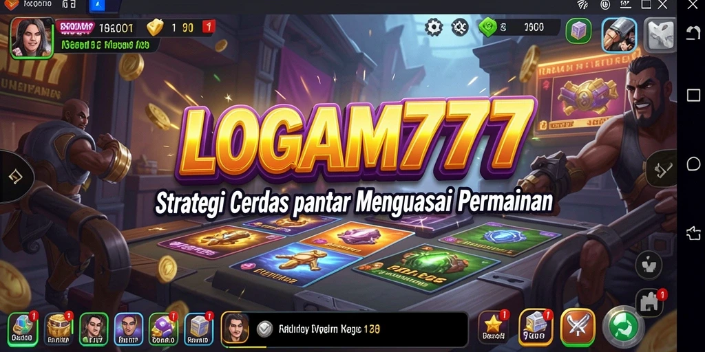 Tampilan gameplay menarik dan menantang dari LOGAM777.