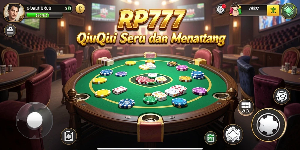 Screenshot gameplay QiuQiu yang menarik dan kompetitif.