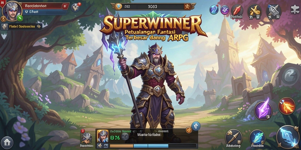 Tampilan menarik dari gameplay <strong>SUPERWINNER</strong> yang seru dan penuh aksi.